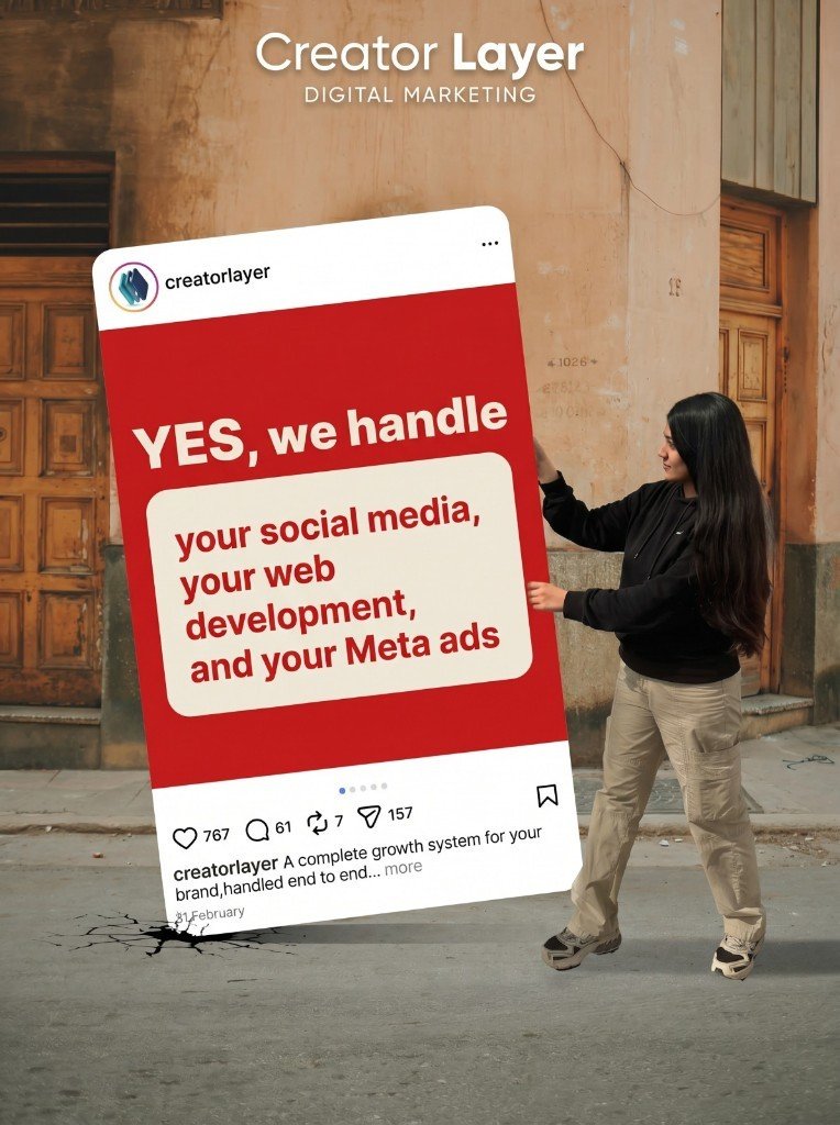 CreatorLayer social media creative design