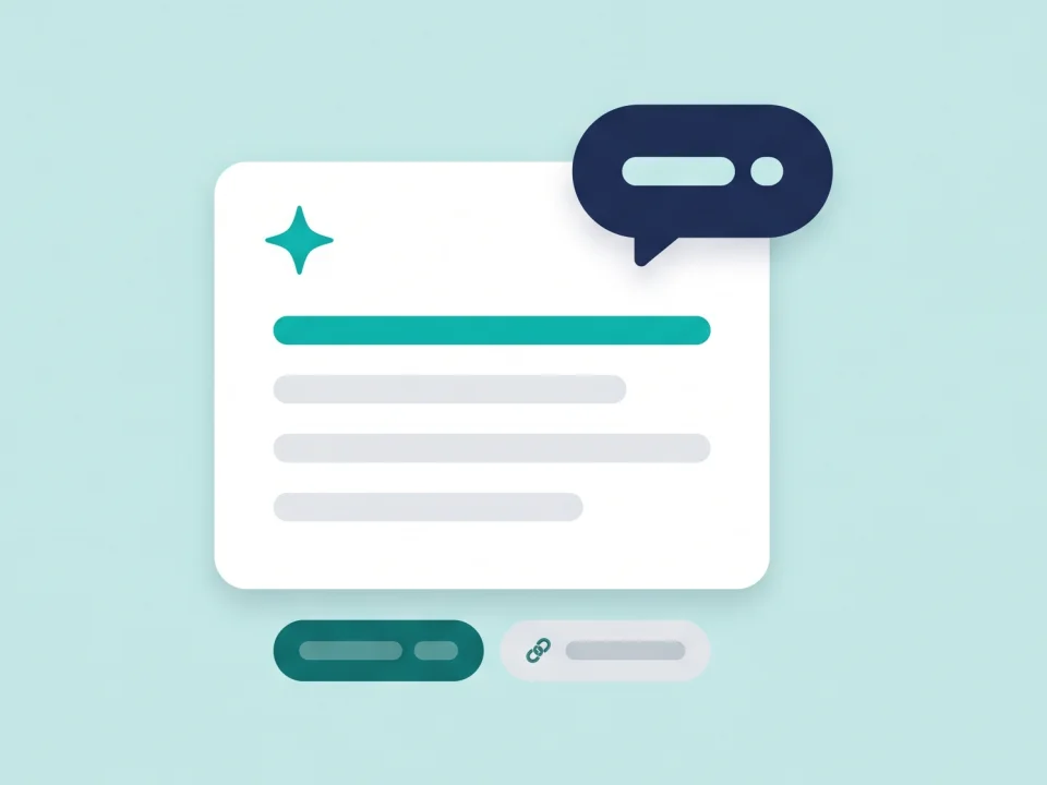 An AI chat panel beside a search result